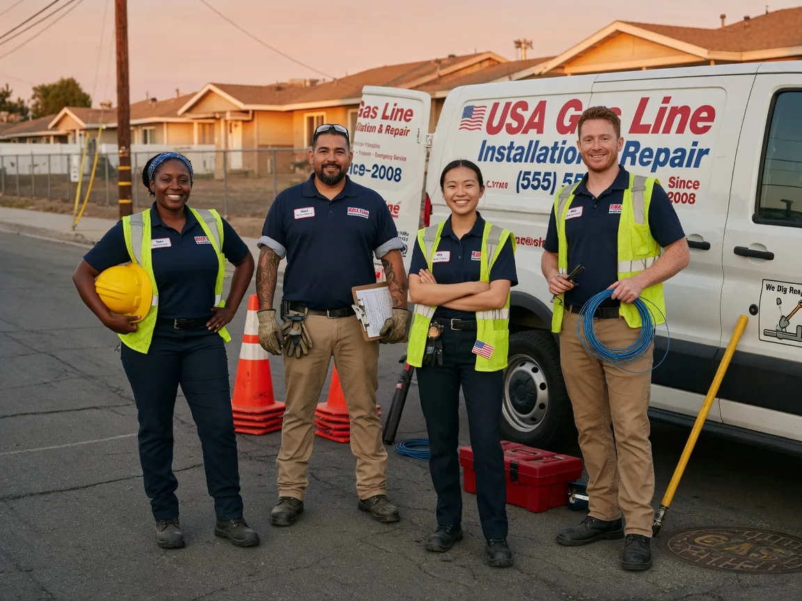 Gas Line Installation company in Scandia, MN